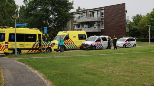 Grote inzet bij incident flatwoning, Boomgaardweg in Almere