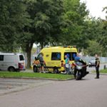 Motor komt in botsing met fietsster, Dani