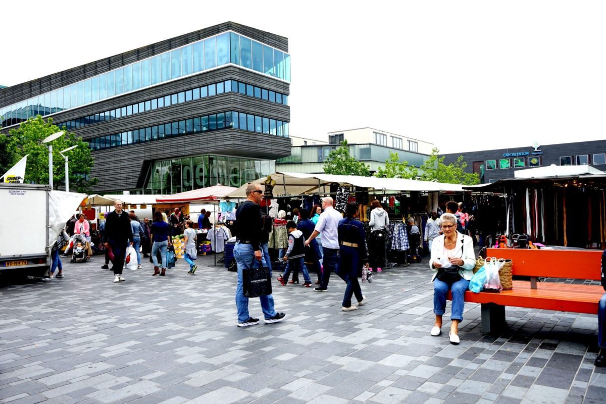 markt stadhuisplein stad