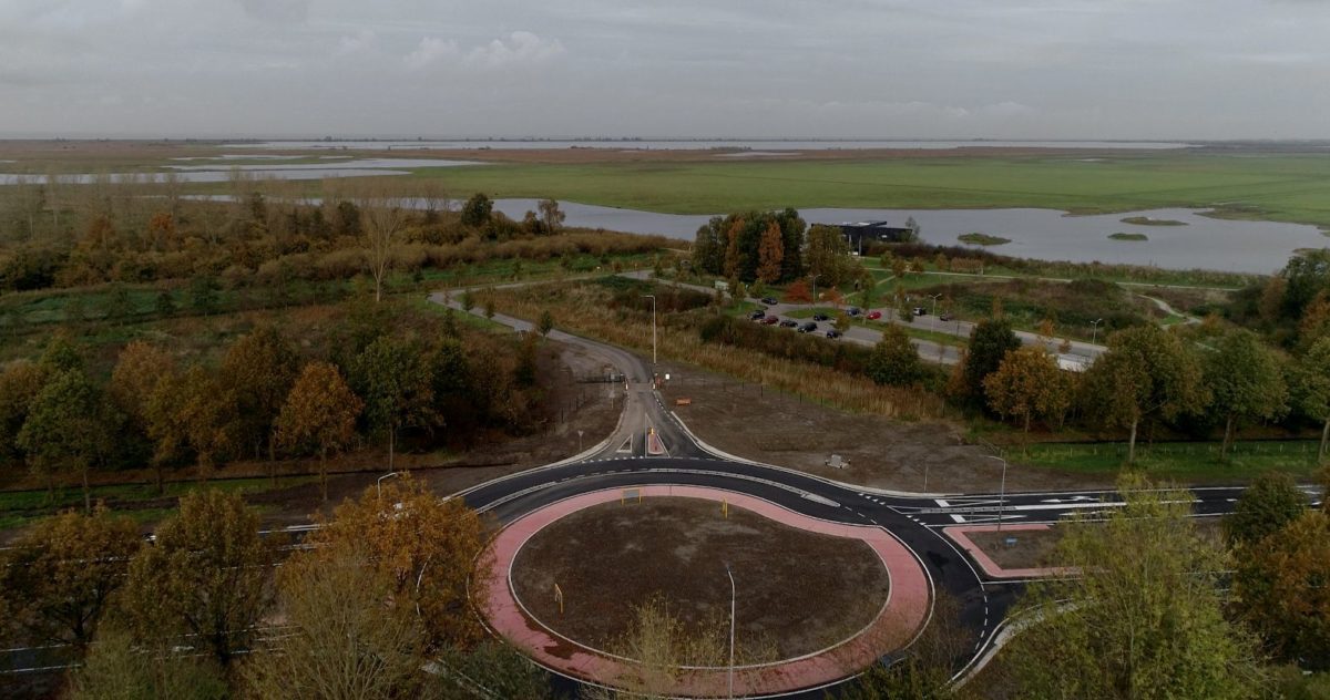 nieuwe rotonde belevingscentrum