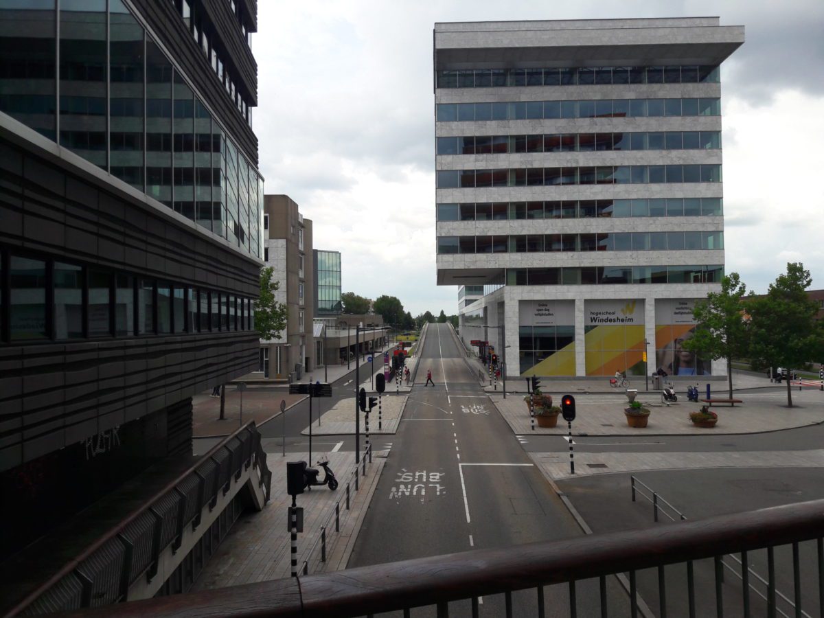 Busbaan centrum windesheim