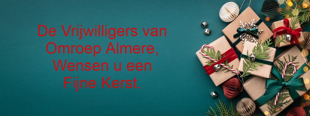 Omroep Almere programmering met kerst