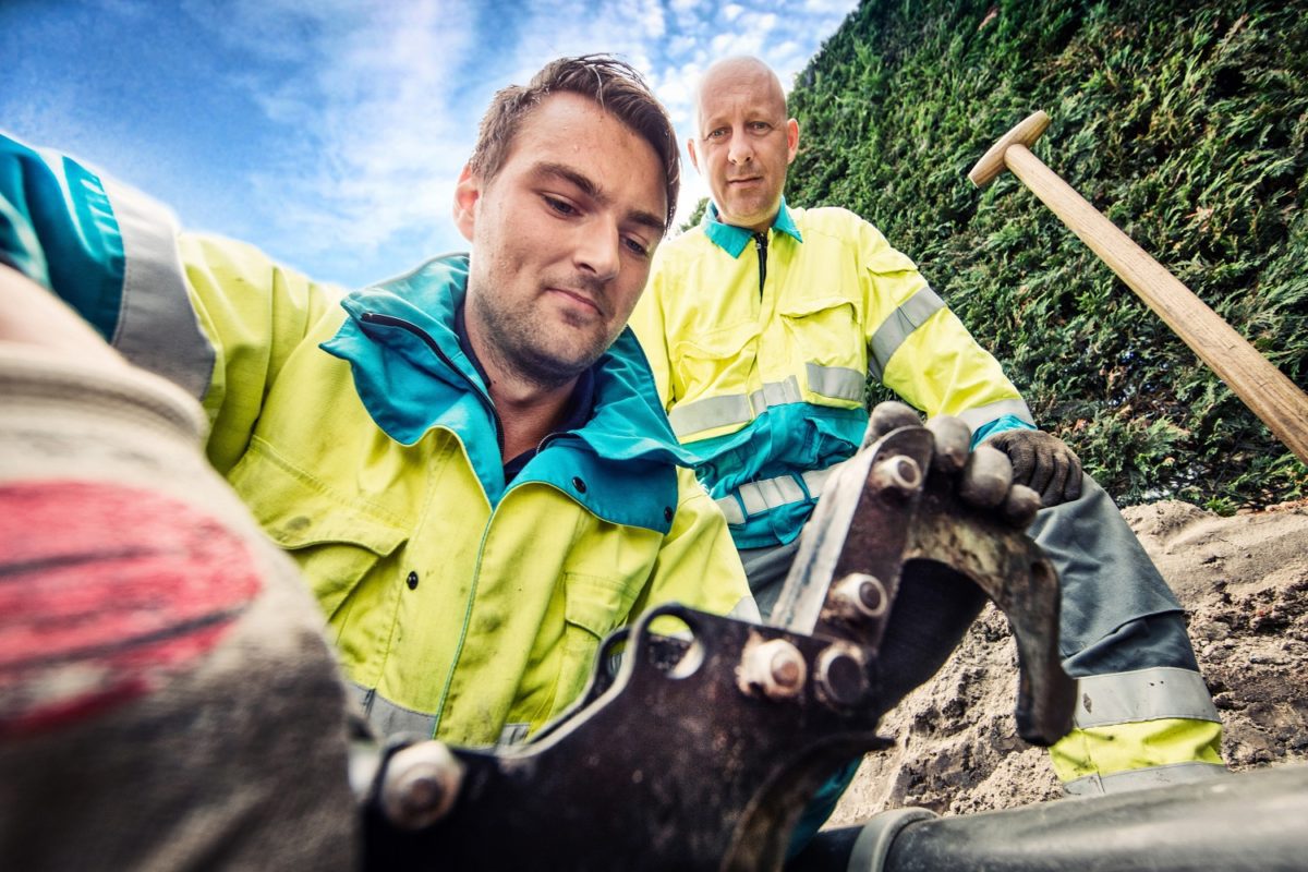 liander grondwerk ploeg