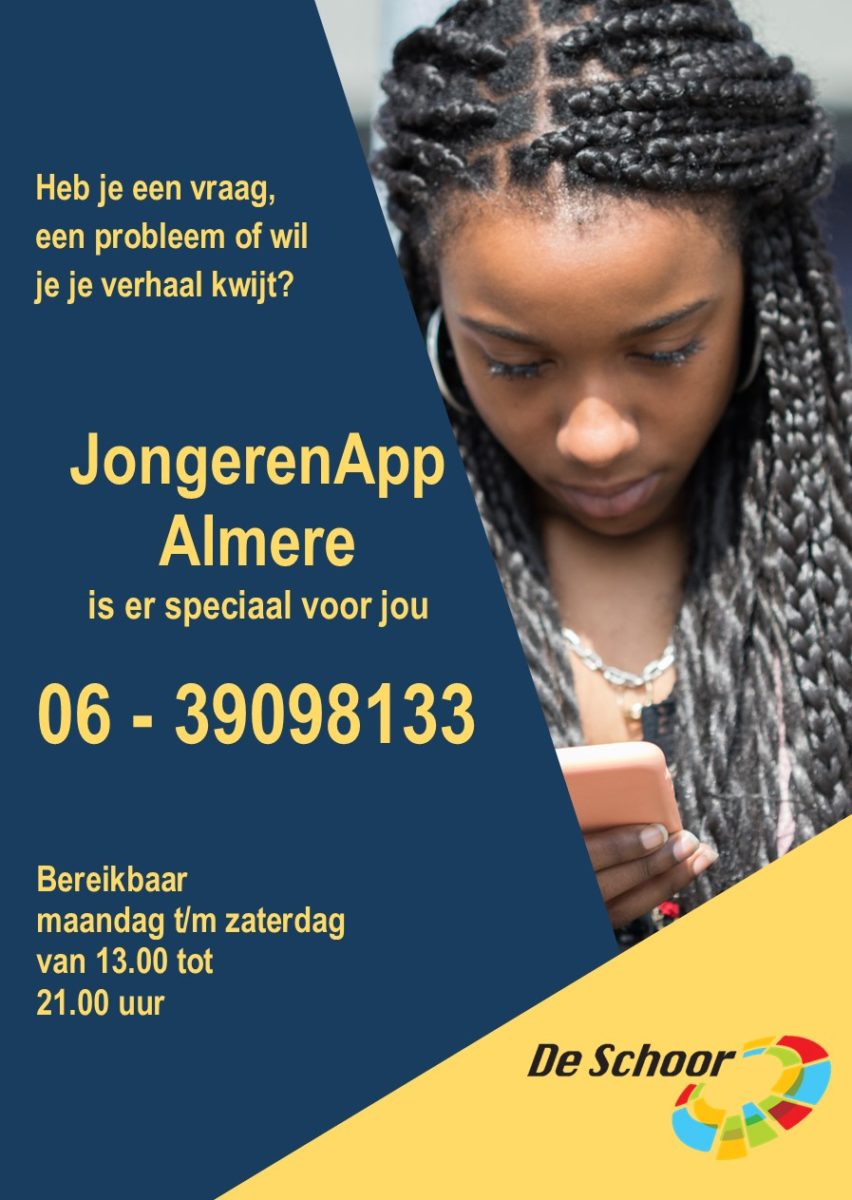 jongeren telefoon schoor