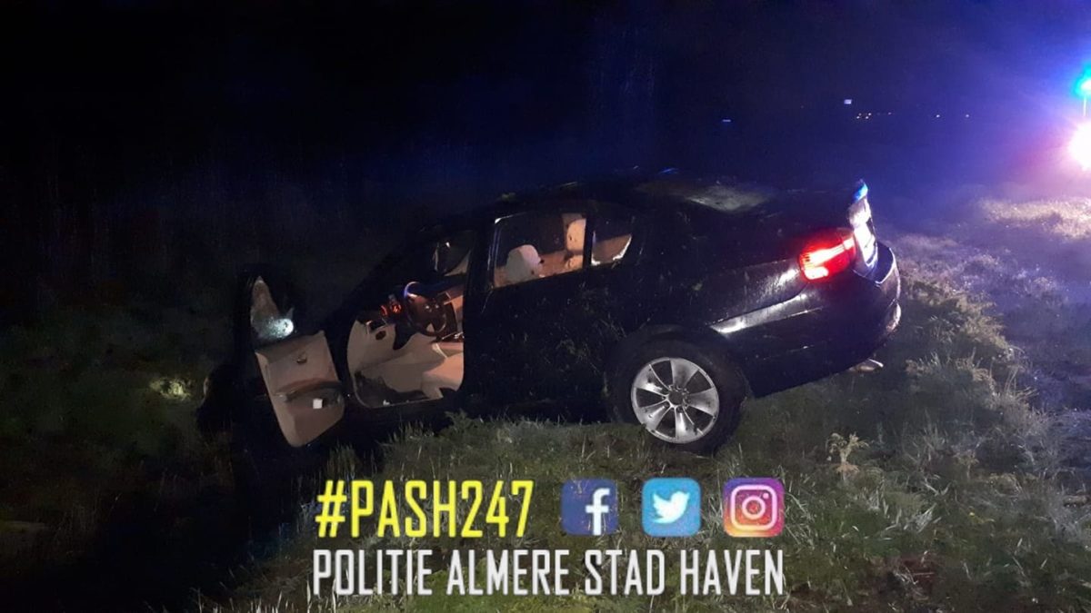 politie ongeval almere buiten 20-04-2021