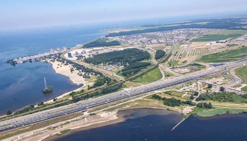 Luchtfoto_Almere_Poort