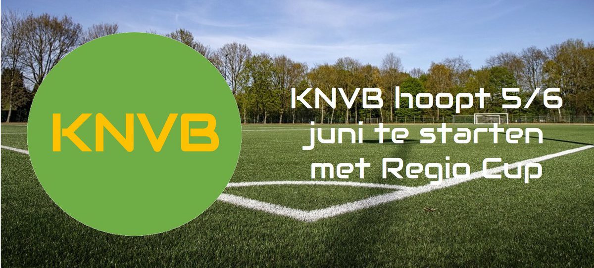 Regiocup voor jeugd 5 juni van start.
