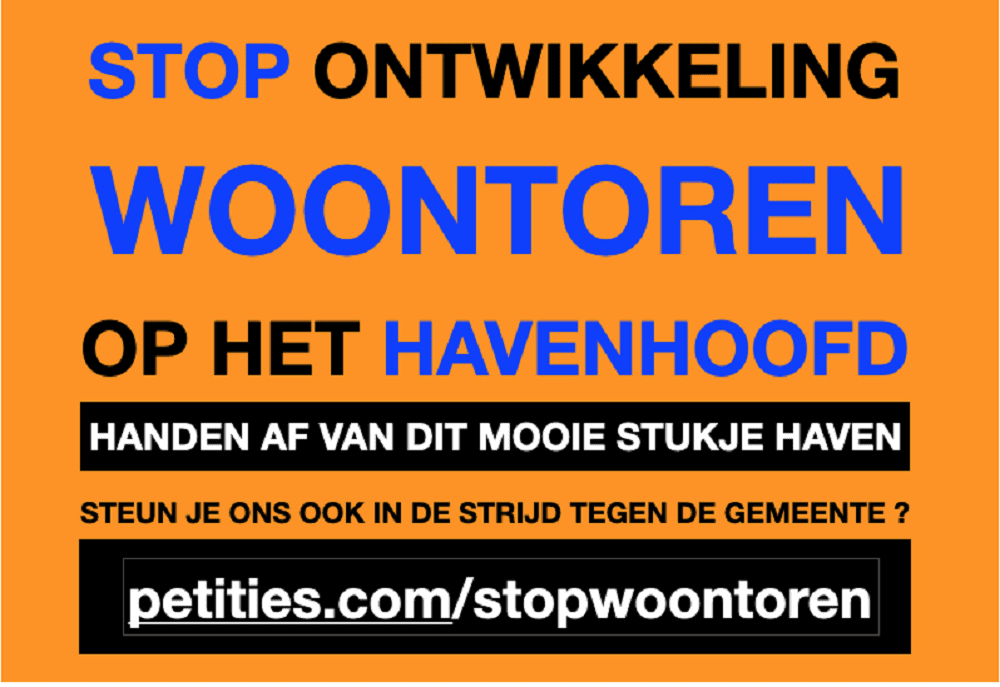 stop woontoren op haven hoofd