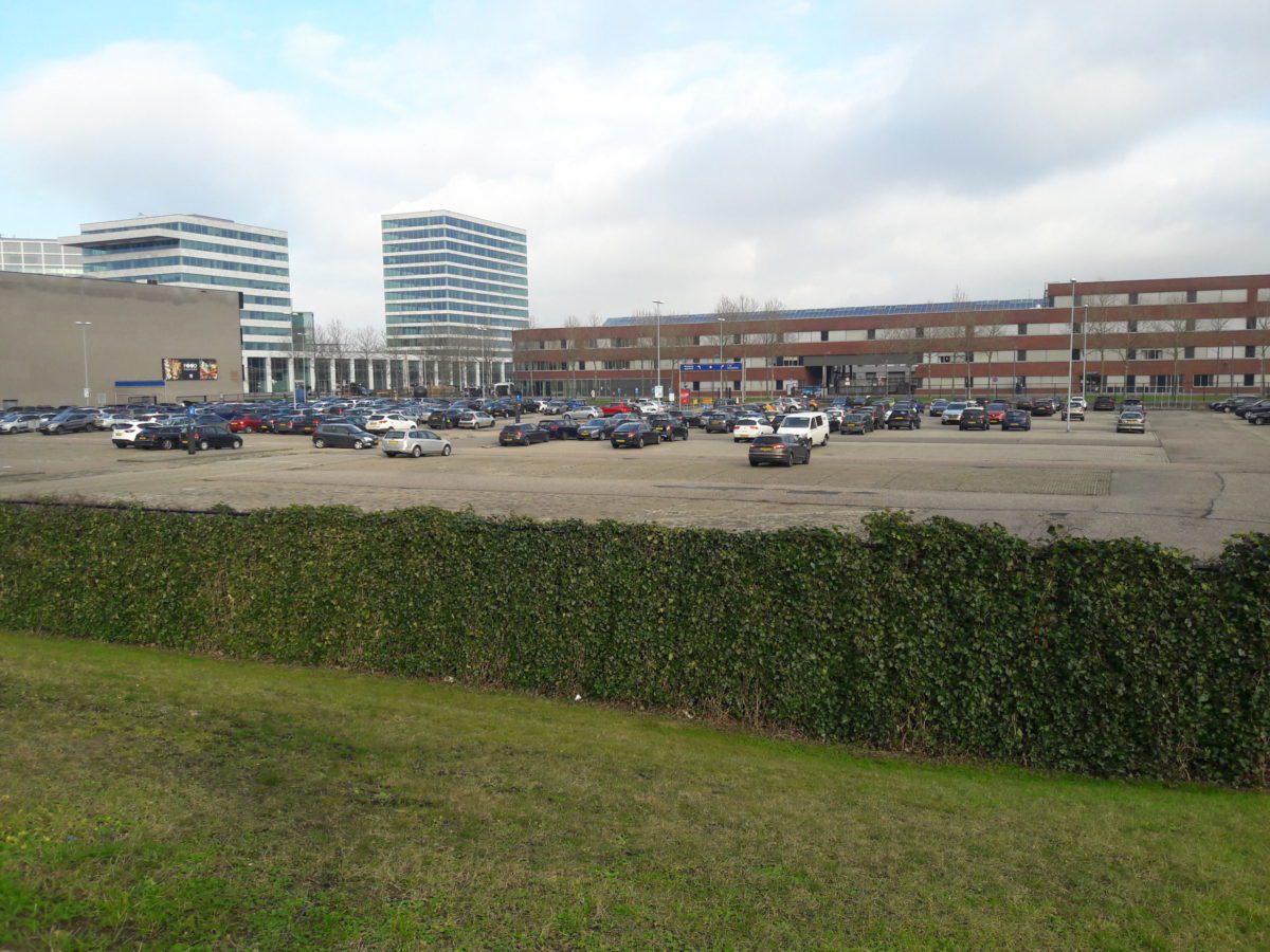 Hospitaal parkeren Windesheim bouw