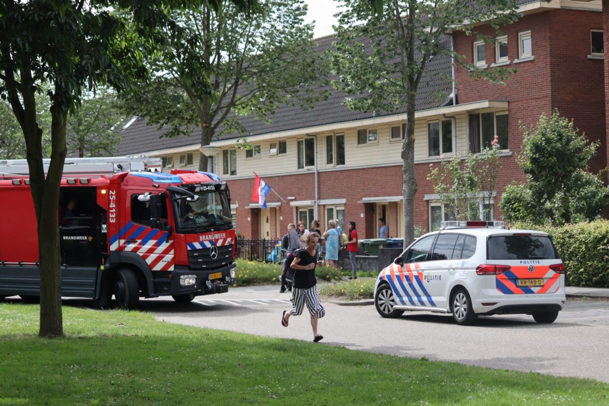 Brand in appartement snel geblust, Po