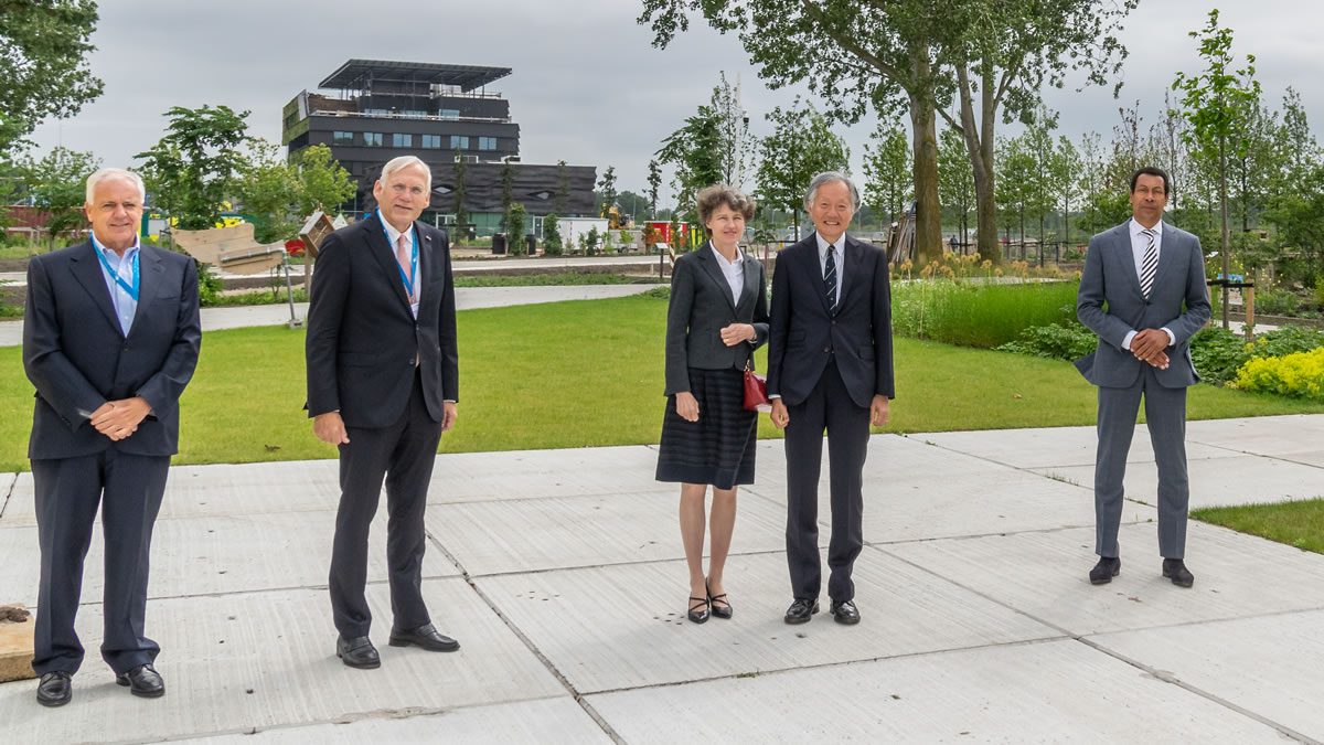 japanse delegatie floriade