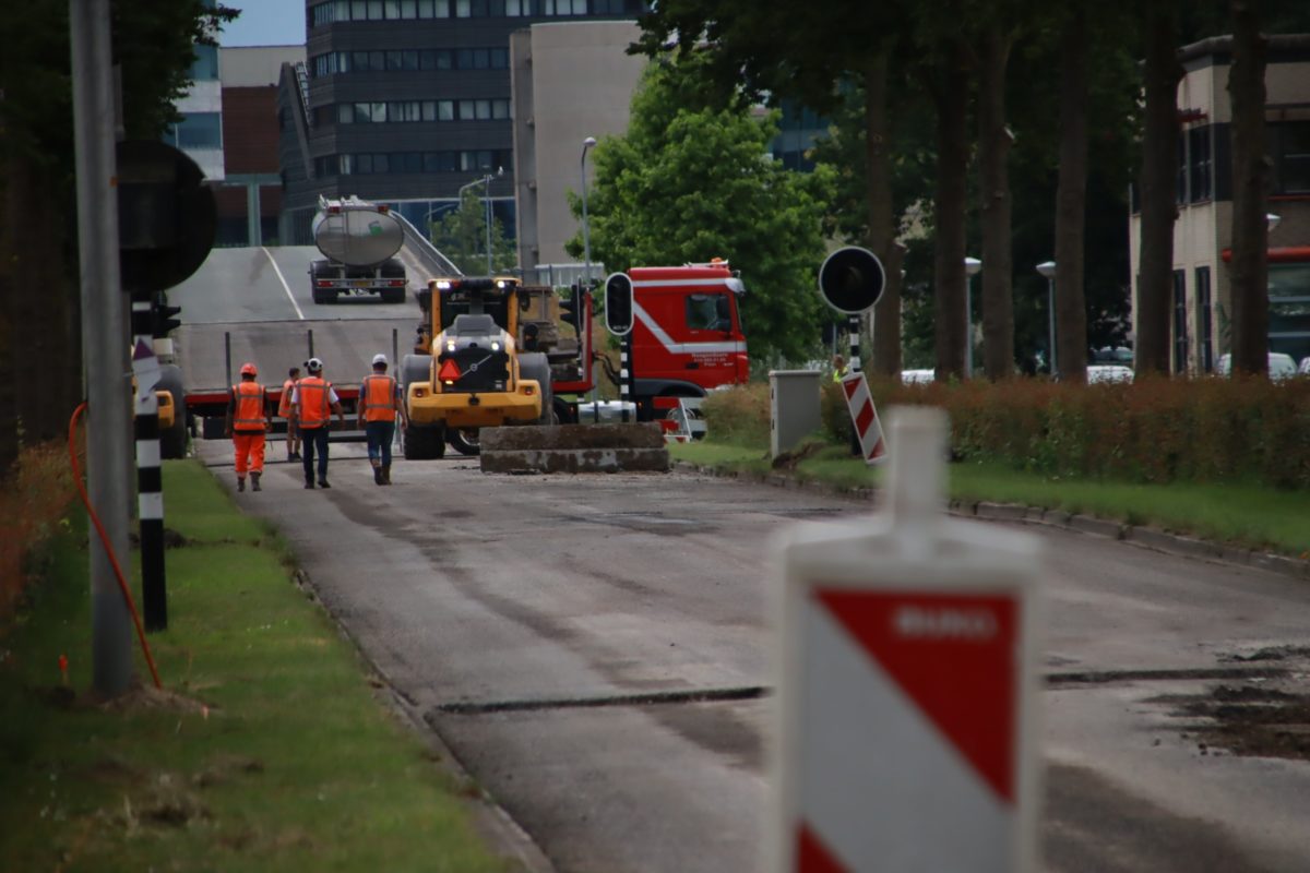 Werkzaamheden gestart aan busbanen in Filmwijk, Grace Kellystraat in Almere