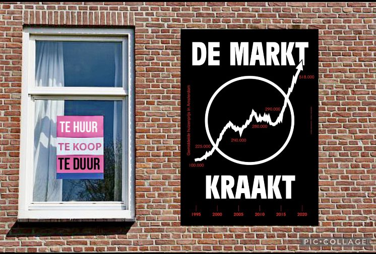 de huizenmarkt kraakt