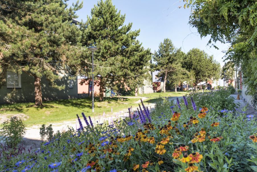 groen straatbeeld almere