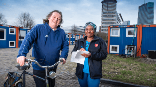 dakloze opvang poort lege des heils