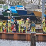 Twee personen te water geraakt IJmeer in Haven