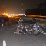 Meerdere voertuigen berokken bij aanrijding, Rijksweg A27 R 112,5 in Almere