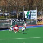 Hockey heren Almere in actie voor het doel van Push