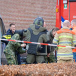 Woningen ontruimd na aantreffen van explosief, Kornwierde in Almere