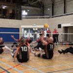 spelmoment zitvolleybal