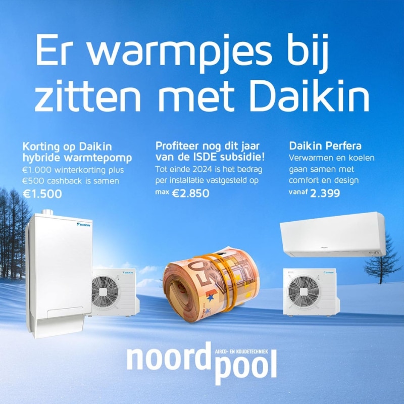 Er warmpjes bij zitten met Daikin!