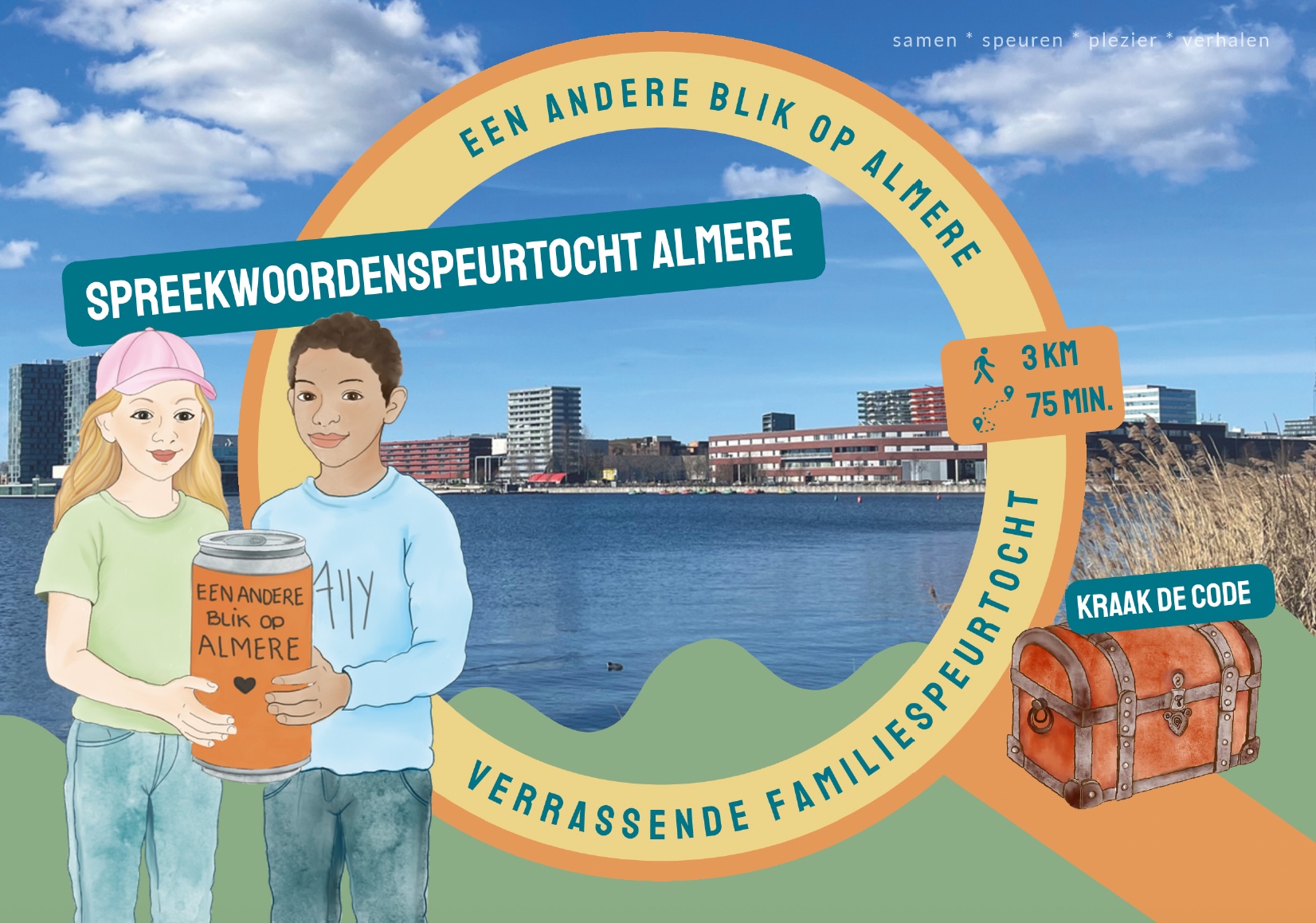 Spreekwoorden komen tot leven in Almere
