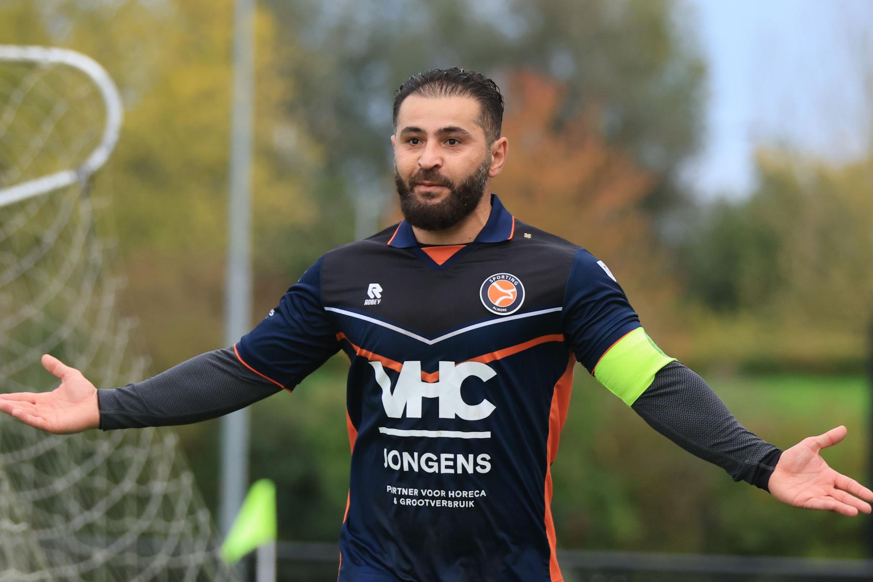 Sporting Almere herstelt zich na 0-2 achterstand