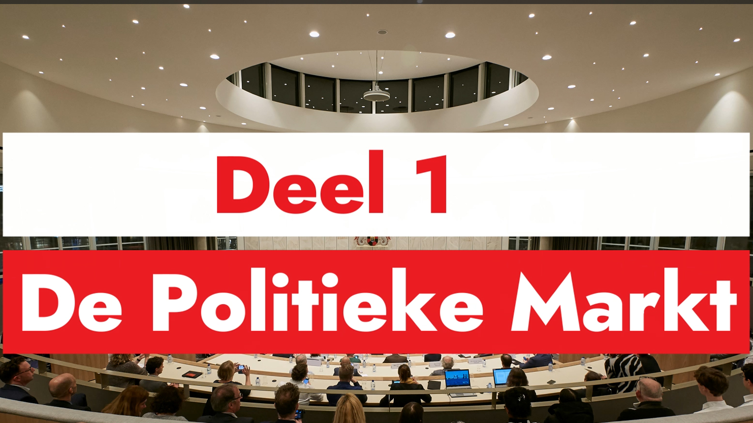 Video | Zo werkt de gemeenteraad deel 1: De Politieke Markt