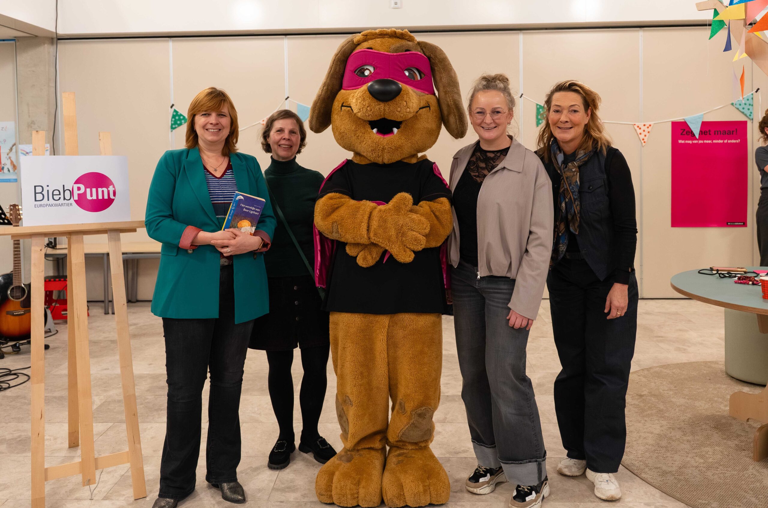Nieuw BiebPunt in de wijk Europakwartier in Almere Poort
