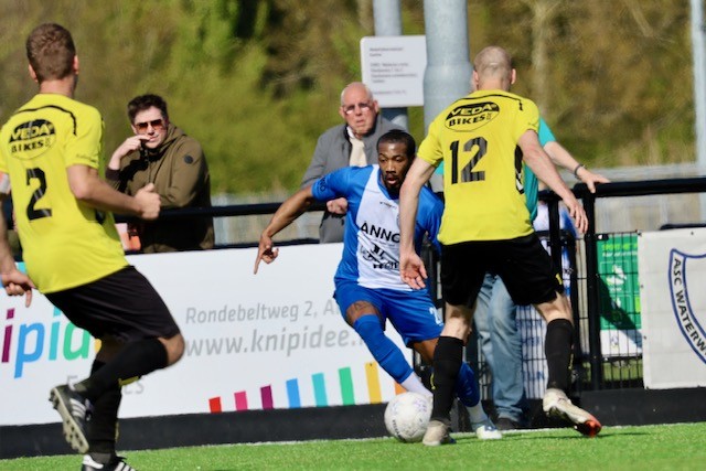 Onverdiend verlies voor Waterwijk in aantrekkelijk duel, puntenverdeling was terecht geweest