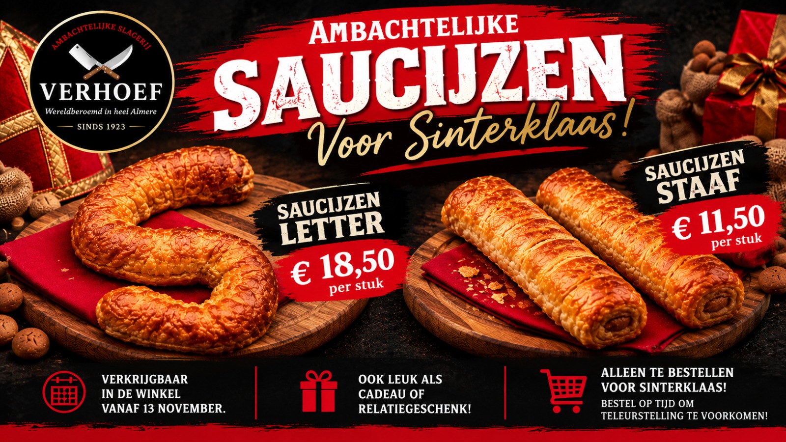 Advertentie Slagerij Verhoef